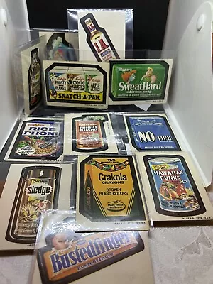 Vintage Wacky Packages 1973 Series 3 Lot 13 • $59.99