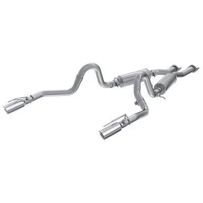 MBR P S7221AL 2.5  Catback Dual Exhaust For 99-04 Ford Mustang GT/Mach 1 4.6L V8 • $444.99