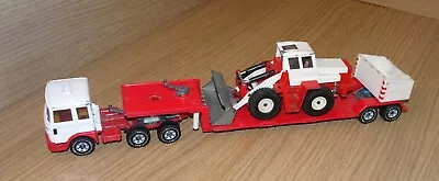 £65 • Buy Vintage Siku 2125 Man Truck Low Loader Flatbed And Zettelmyer Shovel Truck 09304