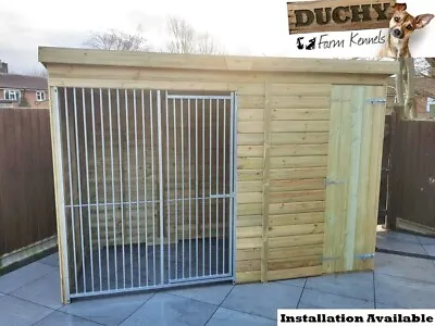 £850 • Buy Dog Kennel & Run With Galvanised Run Panel  - From £705