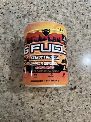 G Fuel Horizon Sunrise Orange Mango 40 Servings | GFUEL Opened Seal NEW! • $28.99