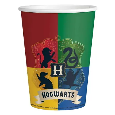 Harry Potter Party Cups Hogwarts Magic Birthday Party Favour Sweet Paper Cups • £7.55