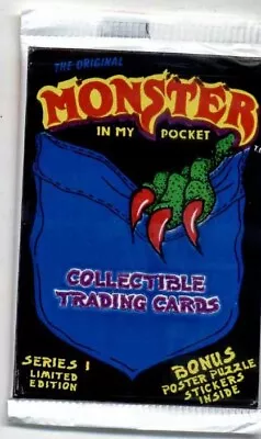 Monster In My Pocket - Series 1 Pack [1991 The Source Group] • $2