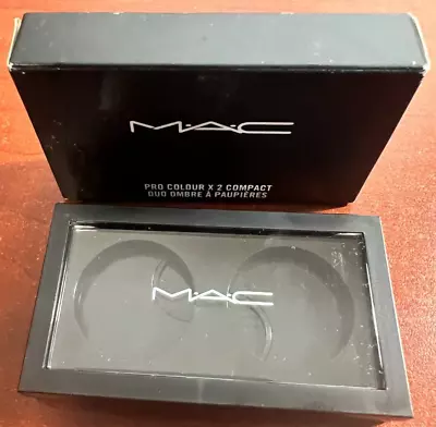 MAC Pro Colour X 2 Compact Refill Palette Empty Compact Authentic NIB Free Ship • $12.91