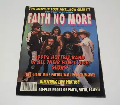 Rip Photo Special Faith No More Magazine - All-color Pinups Collector's Issue • $16.96