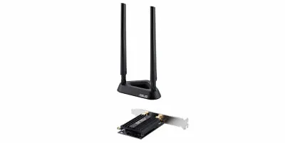 £63.97 • Buy Asus AX3000 Dual Band PCI-E WiFi 6 (802.11ax) Adapter With 2 External Antennas