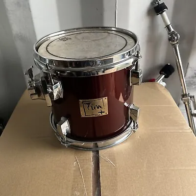 Free P&P. 8” Stagg Tim Tom Drum. 8x7”” Wine Finish. • $93.25