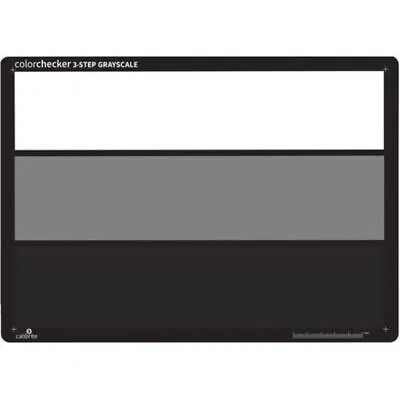 Calibrite ColorChecker 3-Step Grayscale • $89