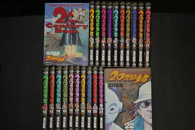 JAPAN 20th Century Boys 1~22 Complete Set Naoki Urasawa Manga • £121.28