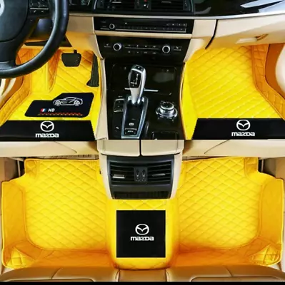 For Mazda Car Floor Mats All Models Waterproof Carpets Auto Liners Front&Rear • $44.09