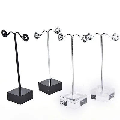 £5.43 • Buy New Acrylic Metal Tree Earring Necklace Jewelry Display Stand Rack Holder-