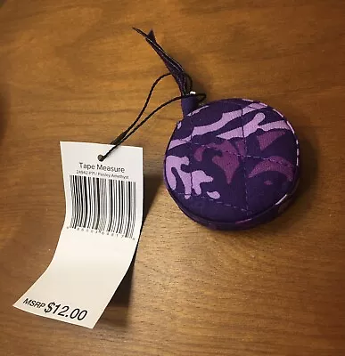 Vera Bradley Tape Measure Paisley Amethyst (Purple Shades) • $10