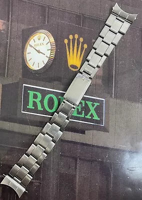 $113.50 • Buy Rolex Vintage Mens Oyster USA Made 19mm Steel Band 57 Ends Ref:1500 6694