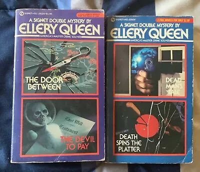 Ellery Queen Paperback Book Lot • $10