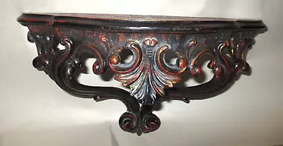 Vintage Wall Mount Ornate Shelf Home Decor 15  X 6  X 7-7/8  • $25.42