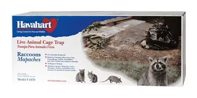 $84.99 • Buy Havahart Large Live Catch Animal Cage Trap For Cats Raccoons Reusable (0791)
