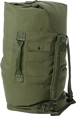 $44.98 • Buy New Vintage Military Issue Canvas Duffle Bag Equipment Sea Bag Usa Made