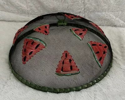 Vintage Watermelon Mesh Umbrella Food Screen • $19.95