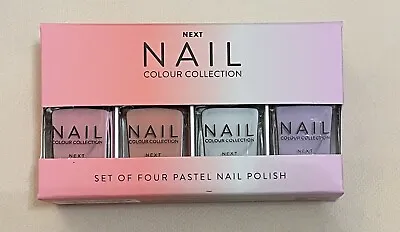 Next Set Of 4 Nail Polish -12ml X 4. The Pastel Collection. New. Packed • £16.90