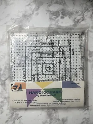 EZ Quilting Handi-Square By Marti Michell  Ideal For Rotary Cutter 882670192 6  • $12.59