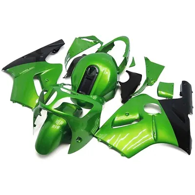 Green Black Fairings Kit For 2000 2001 ZX1200A Ninja ZX12R Kawasaki Body Work • $339.95