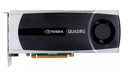 NVIDIA Quadro 5000 2.5GB GDDR5 Pci-E X16 GRAPHICS CARD | 2X DP ( 1 IS FAULTY) • £49.99