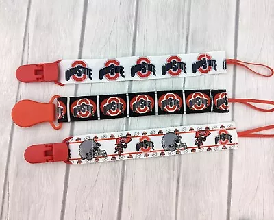 Pacifier Clip Pacifier Holder Baby Shower Gift College Pacifier Clip Ohio • $9.95