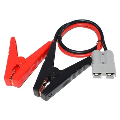 75CM Anderson Type Plug To 12V Alligator Clip Clamps Battery Connectors 600W 50A • $20.45