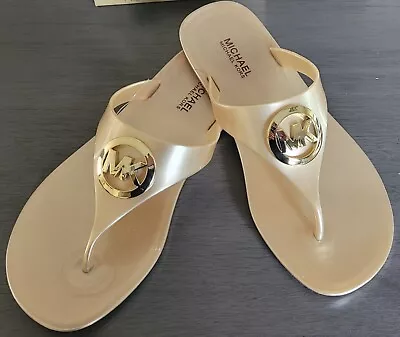 Michael Kors Lillie Jelly Thong Sandals • $60