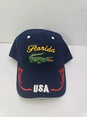 Florida USA Hat With Alligator And USA On Bill New Without Tags • $7.01