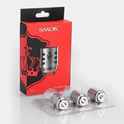 SMOK TFV12 V12 PRINCE TANK Q4 0.4 Ohm COIL P-TANK Q4 COILS AUTHENTIC UK SELLER • £4.49