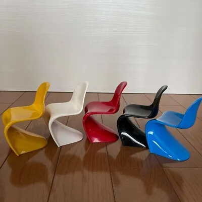 Used VITRA Miniatures Collection Design Museum Panton 5pcs Chairs Japan • $149