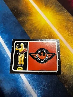 Topps 2015 Star Wars Journey To The Force Awakens Patch Card C-3PO P-4 • $9.89