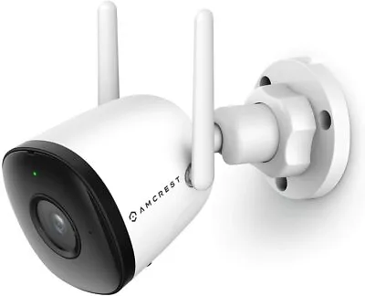 Amcrest Smart Home Wifi 4MP Outdoor Security Camera Wireless System W/ Mic - • $49.99