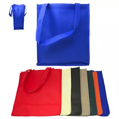 Reusable Grocery Shopping Tote Bag Bags With Gusset Eco Friendly 13x15  • $8.95