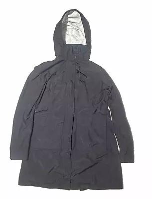 Patagonia Torrentshell City Coat Women’s Medium Black Rain Outdoor Long Zip Snap • $59.99