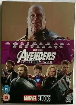 Avengers Infinity War Marvel Region 2 Dvd New & Sealed With A Phase Three Slip • £4.29