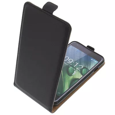 Case For Acer Liquid Z6 Flipstyle Cell Phone Protective Flip Cover Black • £24.65