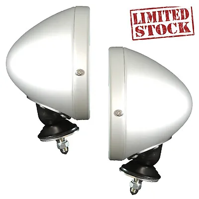 Pair Spun Raydot Style Classic Racing Mirror Convex For Ford Mustang GT40 AC  • $100