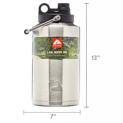  Stainless Steel 1 Gallon Water Jug • $26.25