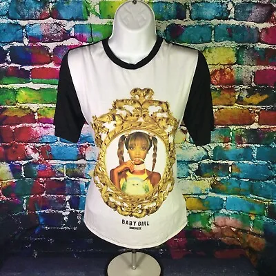 Dimepiece Baby Girl Retro Tyra Banks Graphic T-shirt Women’s Sz S • $12