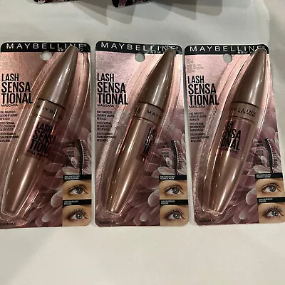 Maybelline 254 VERY BLACK LashSensational Mascara   3 Pack • $18