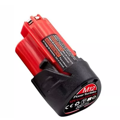 AKKOPOWER Battery For Milwaukee M12 12V: 4.0 Ah Lithium Replacement Batteries... • $26.25