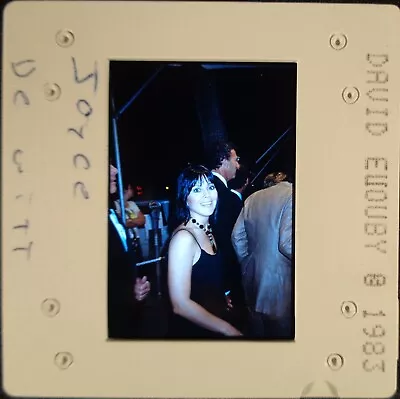 Br8-213 1983 Joyce Dewitt Three's Company Celebrity Candid Orig 35mm Color Slide • $12