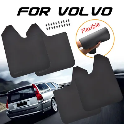 XUKEY 4PC Mud Flaps Mudflaps Mudguards Splash Guards For Volvo XC60 XC70 V40 V60 • $27.99