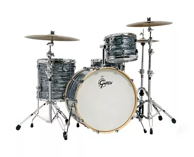 Used Gretsch Renown 4-pc Drum Set - Silver Oyster Pearl • $1486.99
