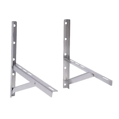 2pc Mini Split Air Conditioner Brackets 280Kg Heavy Duty Pair SS201 Wall-mounted • $22.80