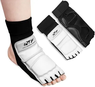 New TaeKwonDo Foot Guard Protector TKD Martial Arts Sparring Instep Gear Karate  • $12.95