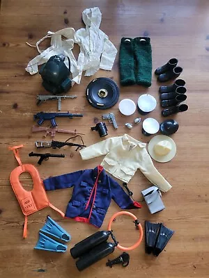 Vintage Action Man Joblot Weapons Accessories OFFERS FOR IMMEDIATE SALE READ DES • £20