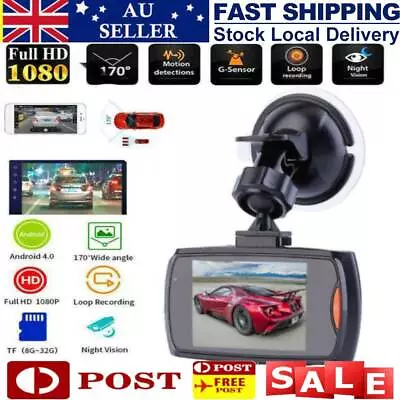 $22.89 • Buy 1080P Car Dash Camera Video DVR Recorder Front And Rear Night Vision Dual Cam